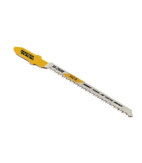 Plátky do priamočiarej píly HCS MASTERTOOL T101AO na drevo/ plast čisté tvarovaný strih 20TPI/77 mm 5 ks 14-2808