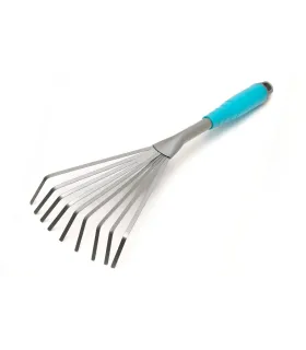 Hrabličky záhradné vejárové MASTERTOOL 9 zubov 400*135 mm s plastovou násadou 14-6184