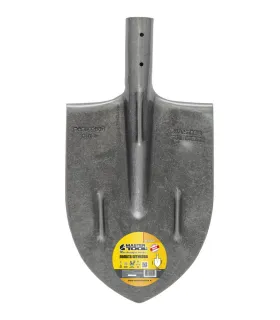 Lopata špicatá MASTERTOOL 210*290*405 mm lak bez násady 14-6265