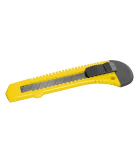 Nôž MASTERTOOL s odlamovacou čepeľou 18 mm, tlačidlová svorka 17-0518