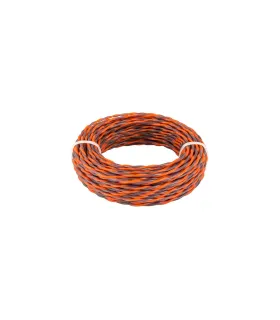Žacie struna pre krovinorez MASTERTOOL SPIRAL bezhlučný 2, 70 mm 15 m dvojfarebný 19-1627
