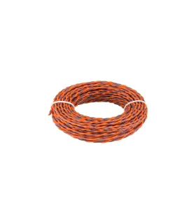 Žacie struna pre krovinorez MASTERTOOL SPIRAL bezhlučný 3, 00 mm 15 m dvojfarebný 19-1630