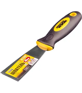 Špachtľa nerezová MASTERTOOL FLEX 40 mm s dvojzložkovou rukoväťou TPR 19-5104