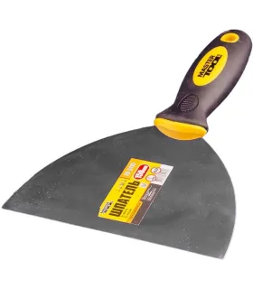 Špachtľa nerezová MASTERTOOL FLEX 150 mm s dvojzložkovou rukoväťou TPR 19-5115