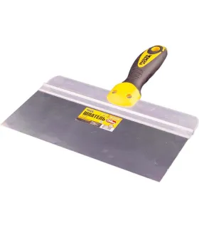 Špachtľa s bitom nerezová MASTERTOOL AL-PROFI 250*85 mm s dvojzložkovou rukoväťou TPR 19-5325