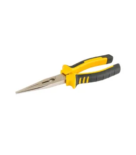 Kliešte pologuľaté rovné MASTERTOOL 200 mm С55/HRC 45~50 23-2200