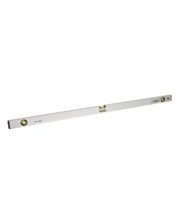 Vodováha hliníková MASTERTOOL Reinforced stavebná 120cm 3 libely 0, 5 mm/m 0, 03° 34-1203