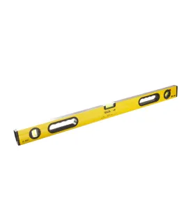 Vodováha hliníková MASTERTOOL PROFI stavebná 80 cm 3 libely 0, 5 mm/m 0, 03° gumový úchyty 36-0803