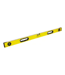 Vodováha hliníková MASTERTOOL PROFI stavebná100 cm 3 libely 0, 5 mm/m 0, 03° gumový úchyty 36-1003