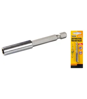 Držiak bitov MASTERTOOL magnetický 1/4" 75 mm 40-0181
