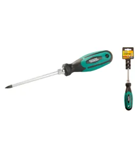 Skrutkovač magnetický MASTERTOOL HEXAGON pozidriv PH1*100 mm 45-8110