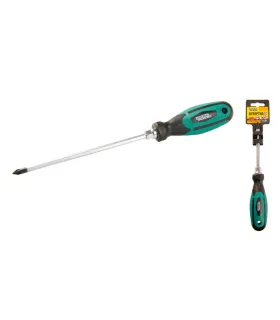 Skrutkovač magnetický MASTERTOOL HEXAGON pozidriv PH1*150 mm 45-8115