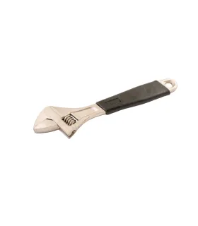 Kľúč nastaviteľný MASTERTOOL 250 mm 0 - 30 mm C45/Ni rukoväť potiahnutá TPR 76-0123