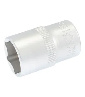 Hlavica nástrčná 6-hranná MASTERTOOL 1/2" 18 mm L 40 mm CRV 78-0018