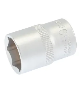 Hlavica nástrčná 6-hranná MASTERTOOL 1/2" 19 mm L 40 mm CRV 78-0019