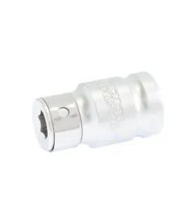 Adaptér na bity MASTERTOOL 1/2" hex 38 mm CRV 78-0088