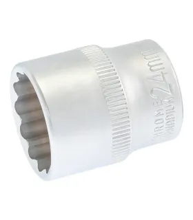 Hlavica nástrčná 12-hranná MASTERTOOL 1/2" 24 mm L 40 мм CRV 78-0624