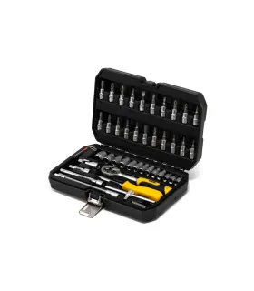 Sada hlavíc nástrčných MASTERTOOL 4-14 mm CRV račňa 72Т 47 ks 78-2047