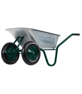 Fúrik stavebný / záhradný MASTERTOOL D-12 85 l/200kg, dve kolesá PN 3, 5*8 Ø 37cm 79-9849