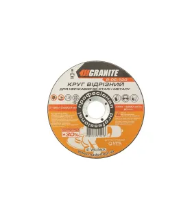Kotúč rezný na kov a nerez GRANITE PROFI +30 125*1, 0*22, 2 mm 8-06-120
