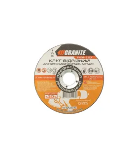 Kotúč rezný na kov a nerez GRANITE PROFI +30 125*1.2*22.2 mm 8-06-123
