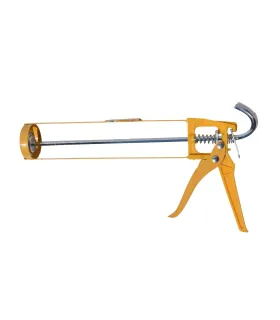 Pištoľ na tmely a chemické malty MASTERTOOL skeletová 310 ml/300 mm, nylonová rukoväť 80-5021