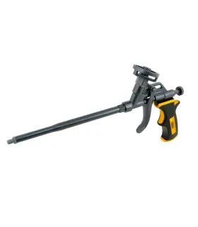 Pištoľ na montážnu penu CTF18 MASTERTOOL PROFI 180 mm, celokovová potiahnutý teflónom 81-8673