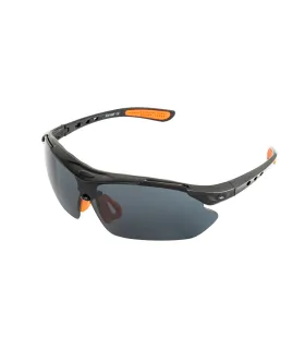 Okuliare ochranné MASTERTOOL SPORTLINE GREY panoramatická šošovka, proti poškriabaniu ANTI-SCRATCH, protišmykové bočnice 82-0008
