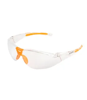 Okuliare ochranné MASTERTOOL ANTI-SCRATCH transparentný, protišmykové nohy l-class 82-0059