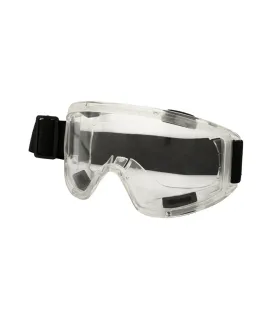Okuliare utesnené MASTERTOOL ANTI-SCRATCH transparentný, 4 ventilačné otvory, l-class 82-0401