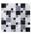 Samolepiaca PVC dlaždica 3D-1003 25,4×25,4 cm (4 ks v balení)