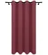 Zatemňovací záves s krúžkami - Blackout Royal Marsala, farbá burgundy