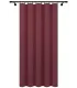 Zatemňovací záves s riasiacou páskou - Blackout Royal Marsala, farbá burgundy