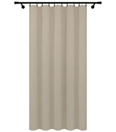 Zatemňovací záves s riasiacou páskou - Blackout Royal Taupe, sivo-bežová
