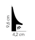 Podlahová osvetľovacia lišta QL007 200 x 9.3 x 4.2 cm Mardom