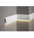 Dekoratívna lišta na stenu MD030 200x8x1,7 cm Mardom vhodná pre LED podsvietenie
