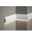 Dekoratívna lišta na stenu MD030 200x8x1,7 cm Mardom vhodná pre LED podsvietenie