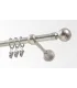Satin nickel Ø 16 mm - Paola