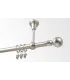 Satin nickel Ø 16 mm - Paola