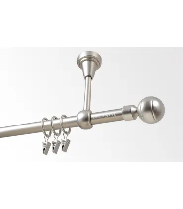 Satin nickel Ø 16 mm - Paola