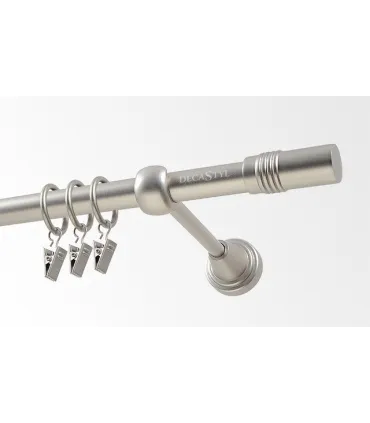 Satin nickel Ø 16 mm - Cylinder