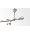 Kovová garniža Satin nickel Ø 16 mm - Gula Bologna