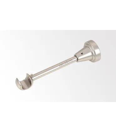 Držiak jednoduchý satin nickel Ø16 mm