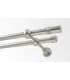 Satin nickel Ø 16 mm - Cylinder