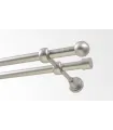 Kovová garniža Satin nickel Ø 16 mm - Gula Bologna