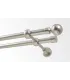 Satin nickel Ø 16 mm - Paola