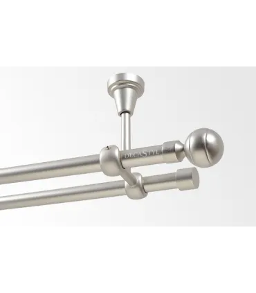 Satin nickel Ø 16 mm - Paola