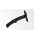 Držiak dvojitý 12 cm Black