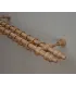 Garnýž dřevěná dvojitá Ø28mm dub