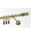 Kovová garniža Antik  Ø 19 mm - Cylinder
